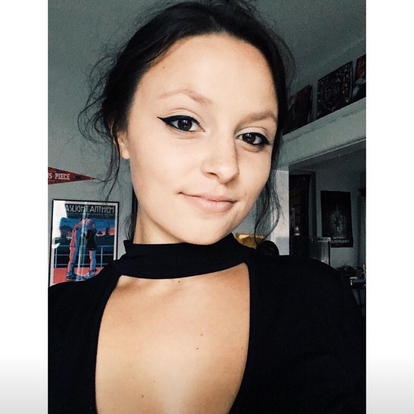 Kendall & Kylie Tops - Kendall and Kylie Black Bodysuit